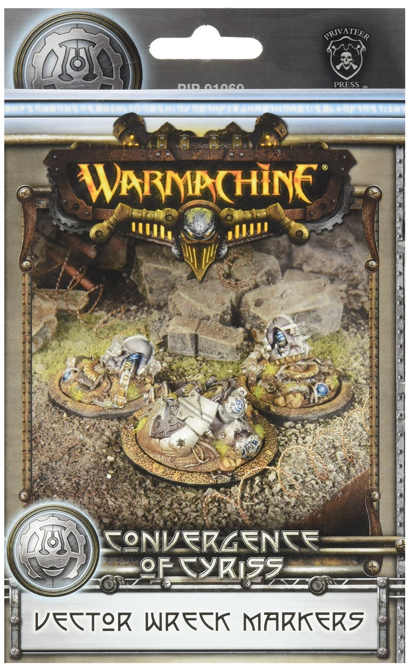 Privateer Press Con Vector Wreck Markers - Image 1